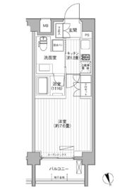 プラネソシエ大森山王の間取り画像