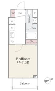 remuriaアサクサの間取り画像