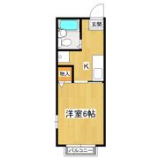 シティーハイム・サトウの間取り画像