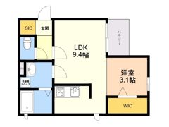 ラシックランテ若葉台西の間取り画像