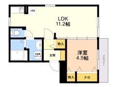パークハイムの間取り画像