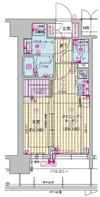 プレサンス東淀川駅前プローシェの間取り画像
