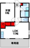 パークサイド東大谷の間取り画像