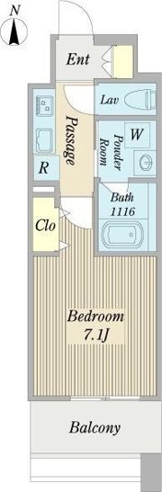 カンピオーネ御器所通の間取り画像
