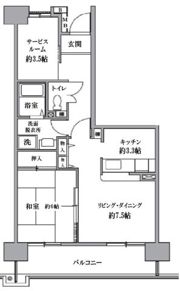 T’s garden清瀬の間取り画像
