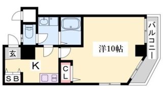 ラルーチェ新長田の間取り画像