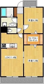 クロノス31田井島の間取り画像