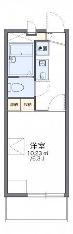 レオパレスサニーコートの間取り画像