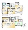 練馬関町北4丁目戸建ての間取り画像