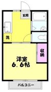 スカイコーポの間取り画像