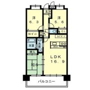 ﾊﾟｰｸﾏﾝｼｮﾝ熊高正門前 706号の間取り画像