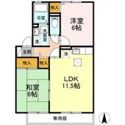 アミスターY・2・S A棟の間取り画像
