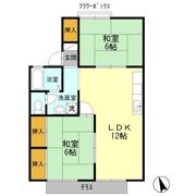 グランドゥール岩崎 A棟の間取り画像