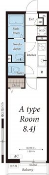 リブリ・Y's諏訪町の間取り画像
