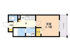 エルプレイス香椎駅前の間取り画像