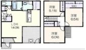 チャコール木曽川 Ⅲの間取り画像