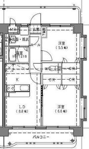 フルールY&Aの間取り画像