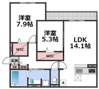 スペチアーレ巽中 C棟の間取り画像