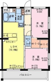 シャルムSの間取り画像