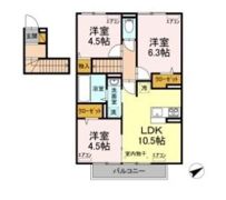 GRAND RISE TSUKUBA E棟の間取り画像