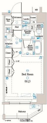 DIPS東十条駅前RESIDENCEの間取り画像