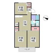 メゾンスバルⅢの間取り画像