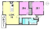 HEROの間取り画像
