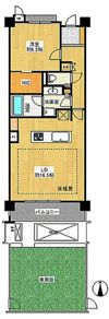 ダイアパレス八事表山ヒルズの間取り画像