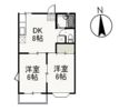 ティファニーⅡの間取り画像