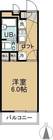 レーベンハイム中庄の間取り画像