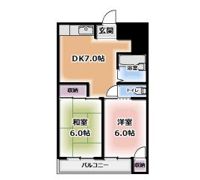 ロイヤル千林の間取り画像