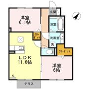 カプージョⅡの間取り画像