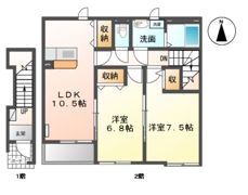 カームハウスの間取り画像