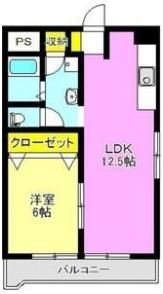 エクセレントマンションの間取り画像
