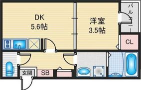ハーモニーテラス御器所Ⅱの間取り画像
