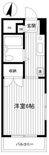 ヴェルデン花の木の間取り画像