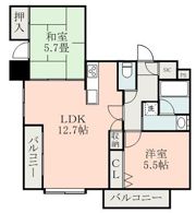 アニバーサリーの間取り画像