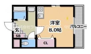 シャローム近江の間取り画像
