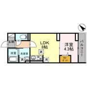 (仮)D-ROOM白子1丁目A棟の間取り画像