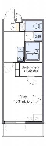 レオパレスグリーンパイン松本の間取り画像