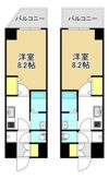 レジェンド赤間駅前の間取り画像