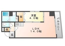 エスペランサ医大東の間取り画像