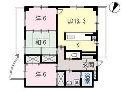 メゾンドSTの間取り画像