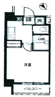 スカイコート文京小石川第3の間取り画像