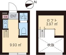 MARUI TOCLUS 西荻窪の間取り画像