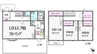 カーサ西荻 Bの間取り画像