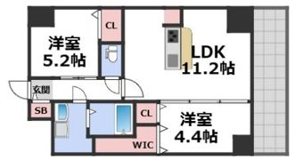 ハイラインⅤの間取り画像
