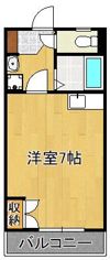 オリエンタル折尾駅の間取り画像