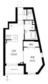 クレヴァンス神楽坂の間取り画像
