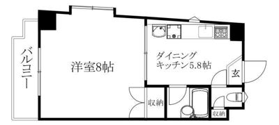 ラッセルスクエア松山市駅 A・B棟の間取り画像